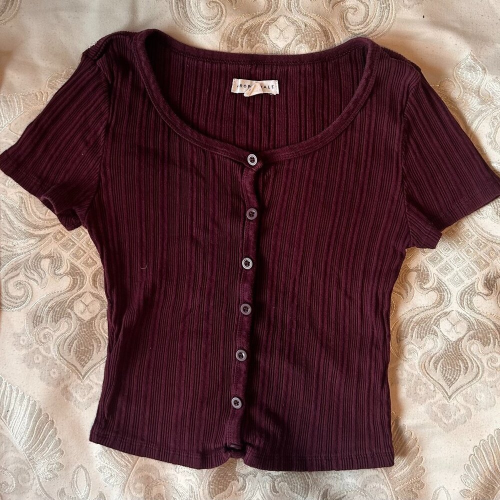 Aeropostale Buttoned Short Sleeve (Size M)